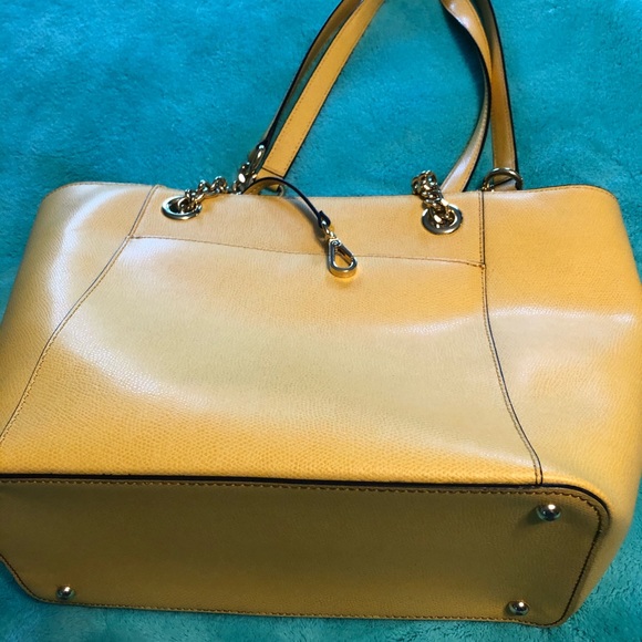 Calvin Klein Bags Calvin Klein Yellow Purse Poshmark
